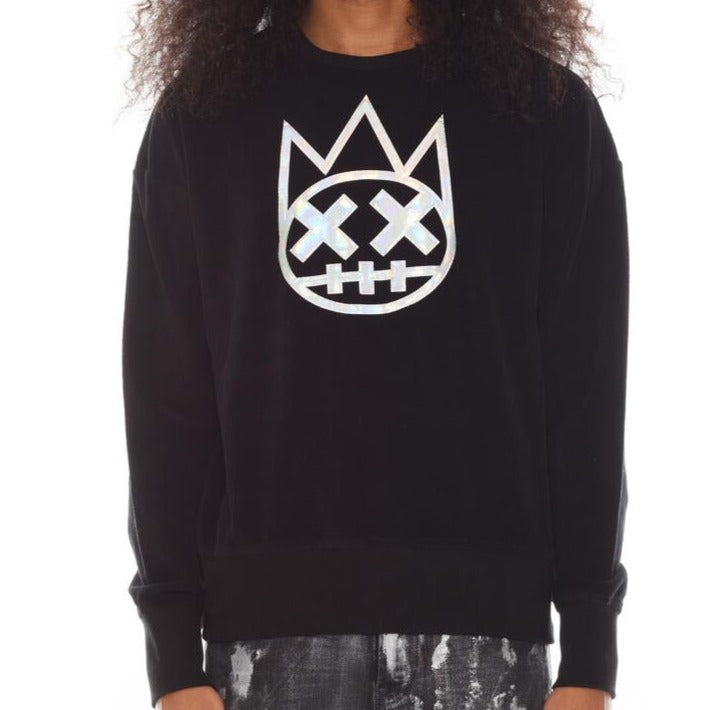 CULT OF INDIVIDUALITY - CREW NECK FLEECE - BLACK