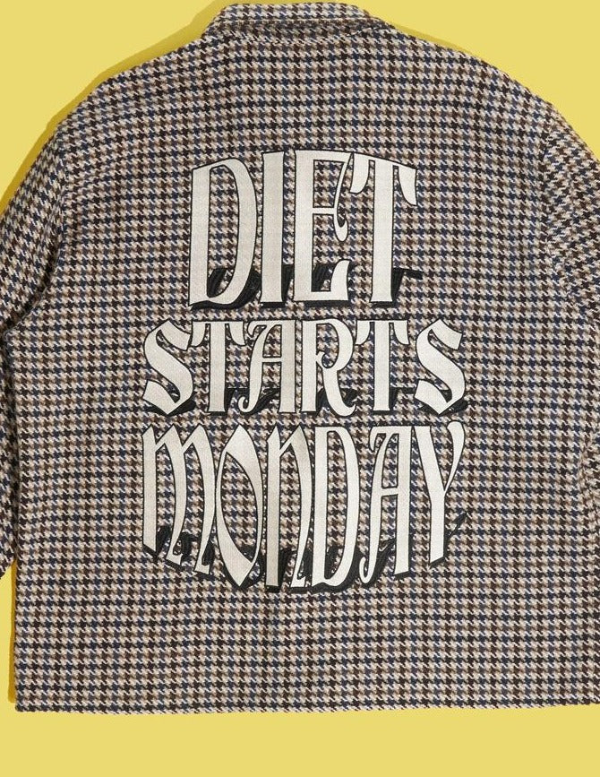 DIET - Bluegrass Flannel - GREY