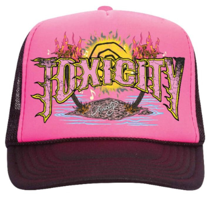 TOXICITY - TROUBLE IN PARADISE TRUCKER - PINK