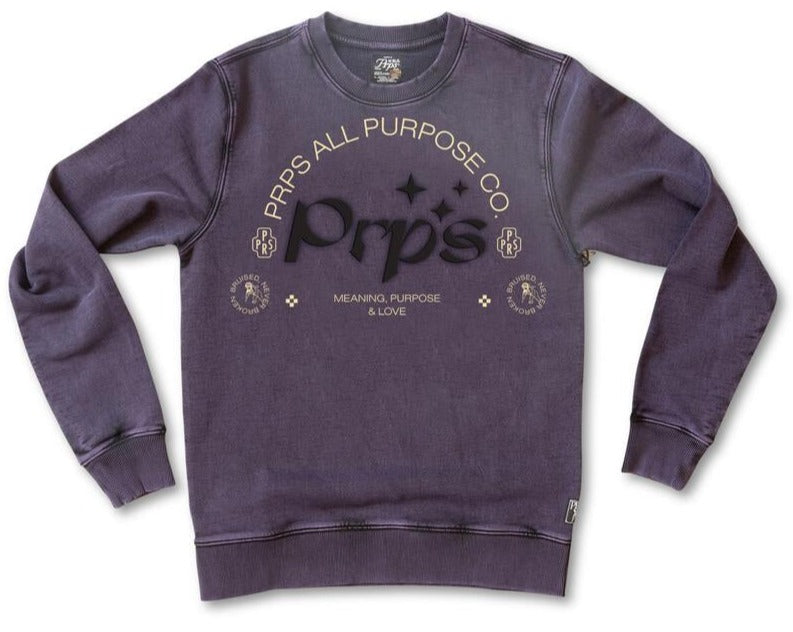 PRPS - FINISH CREWNECK - PURPLE