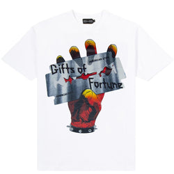 GIFTS OF FORTUNE - Double Edge T-shirt - WHITE