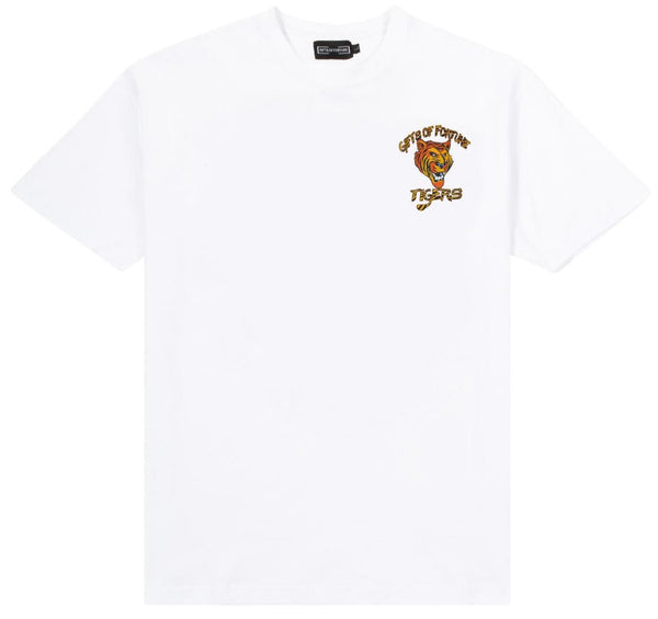 GIFTS OF FORTUNE -  Fight Tiger T-shirt - WHITE