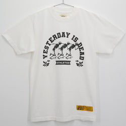 YESTERDAY IS DEAD - ATHLETICS TEE - WHITE