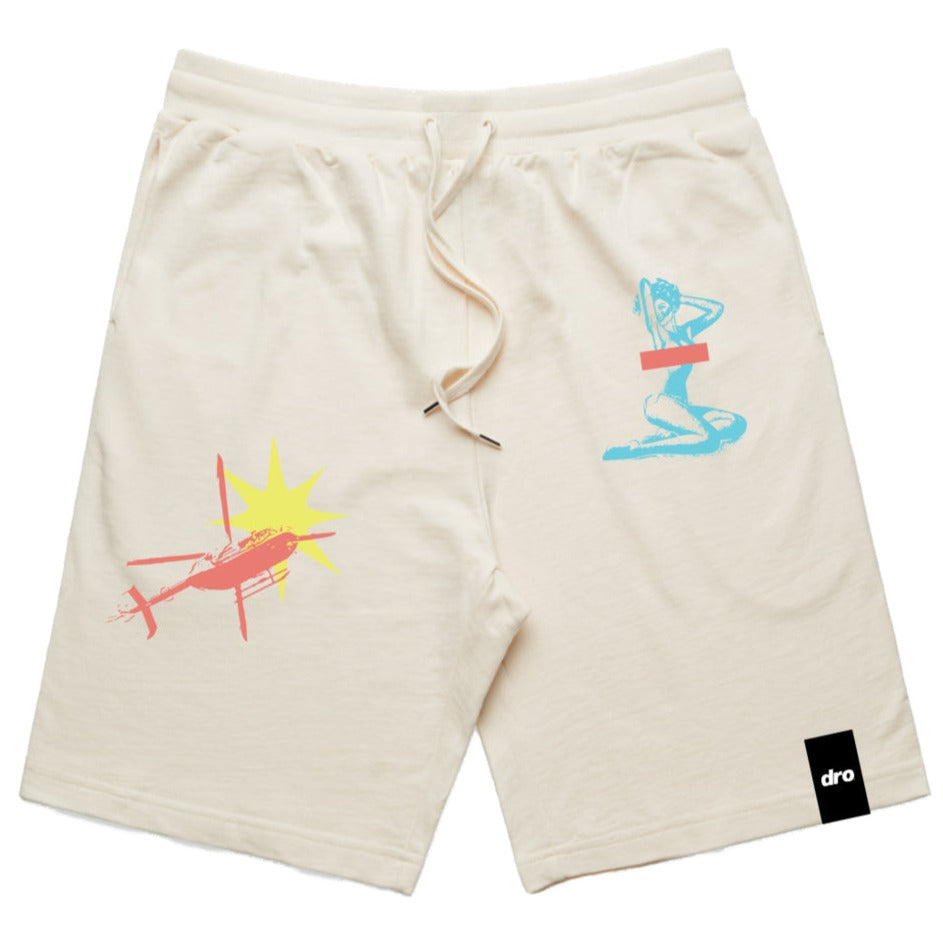 DRO - BEACH CLUB SHORTS - ECRU