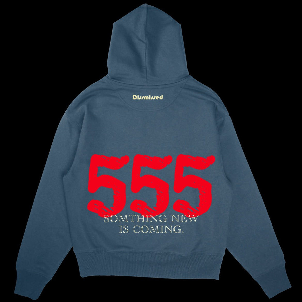 DISMISSED -Change 555 Oversize Hoodie - Pebble Blue