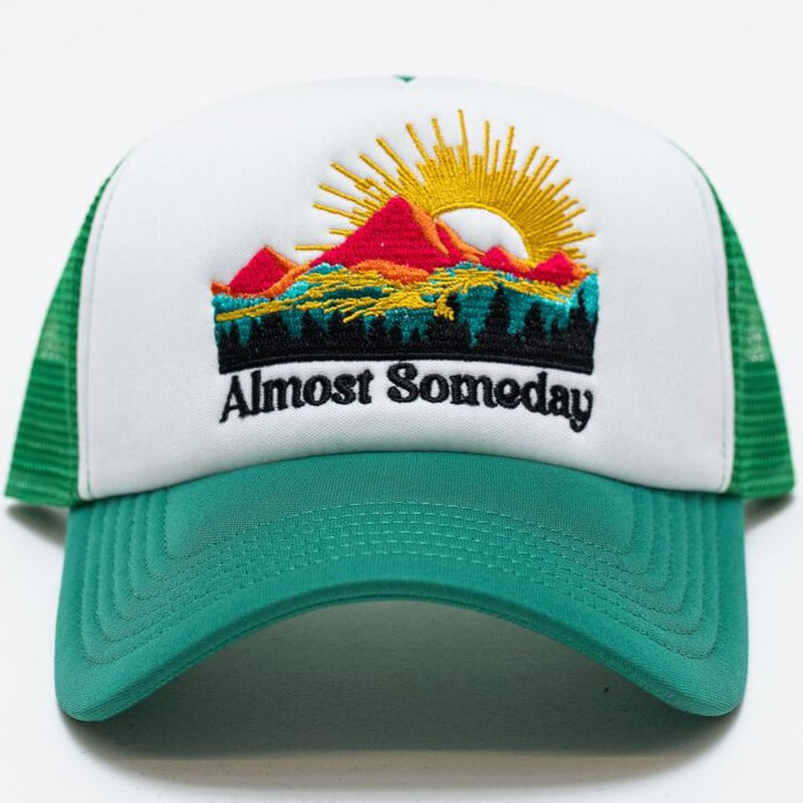 ALMOST SOMEDAY - Explorer Trucker - GREEN