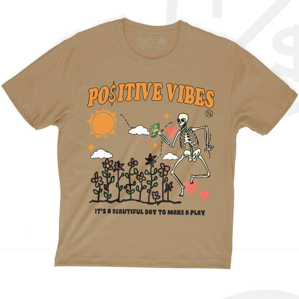 FLY SUPPLY - POSITIVE VIBES - BEIGE