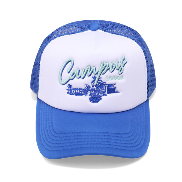 CAMPUS - Resort Trucker - Royal Blue/White