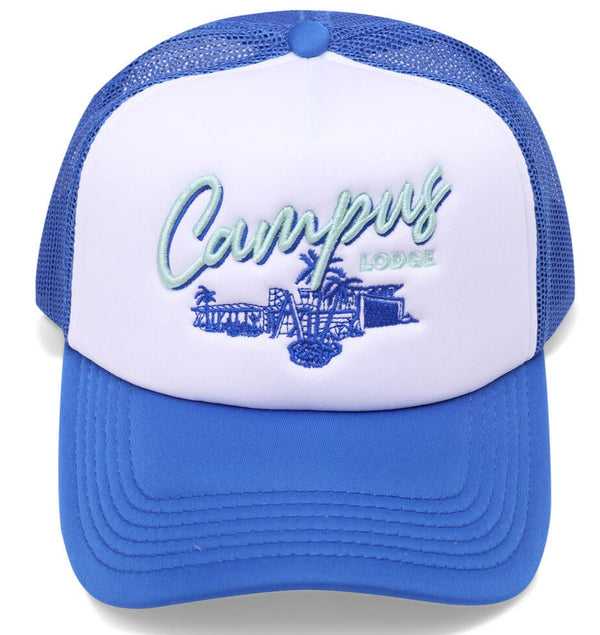 CAMPUS - Resort Trucker - Royal Blue/White