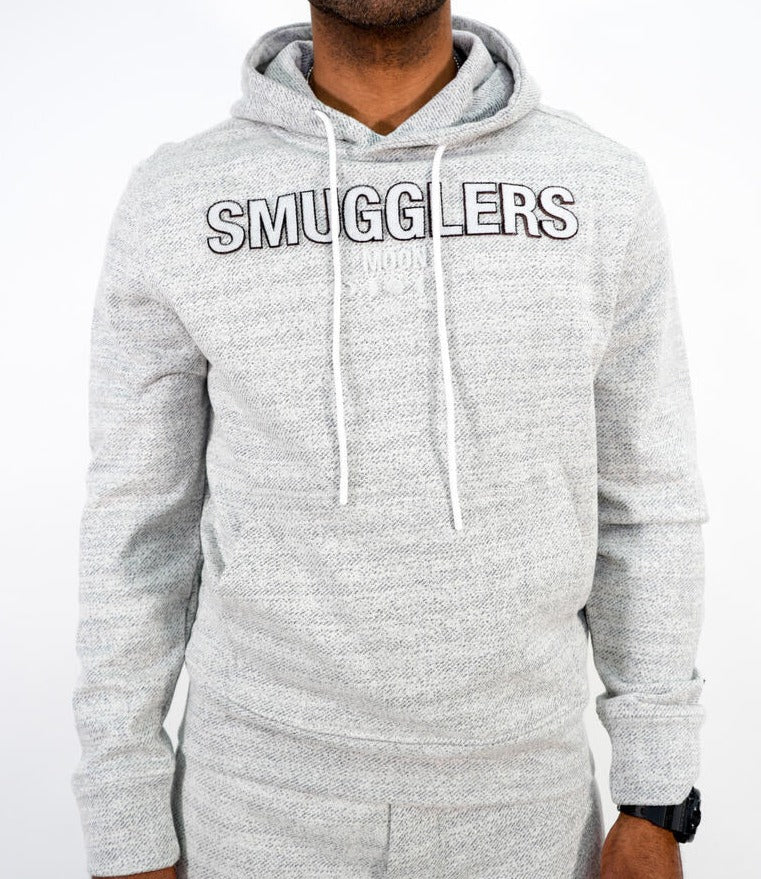 SMUGGLERS MOON - HOODIE - LIGHT GREY