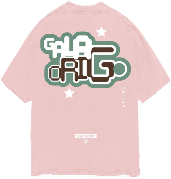 GALA - "SHAPES" TEE - (PINK)