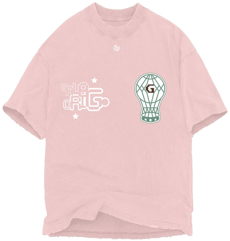 GALA - "SHAPES" TEE - (PINK)