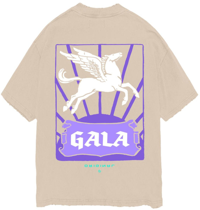 GALA - "RESULTS" TEE (VINTAGE SAND)