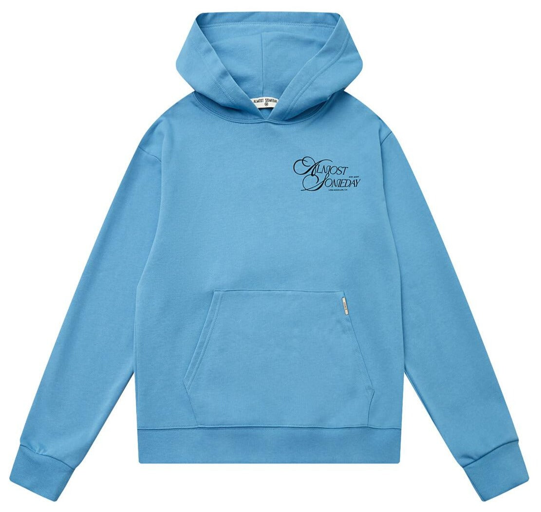 ALMOST SOMEDAY - Stairway Hoodie - LIGHT BLUE