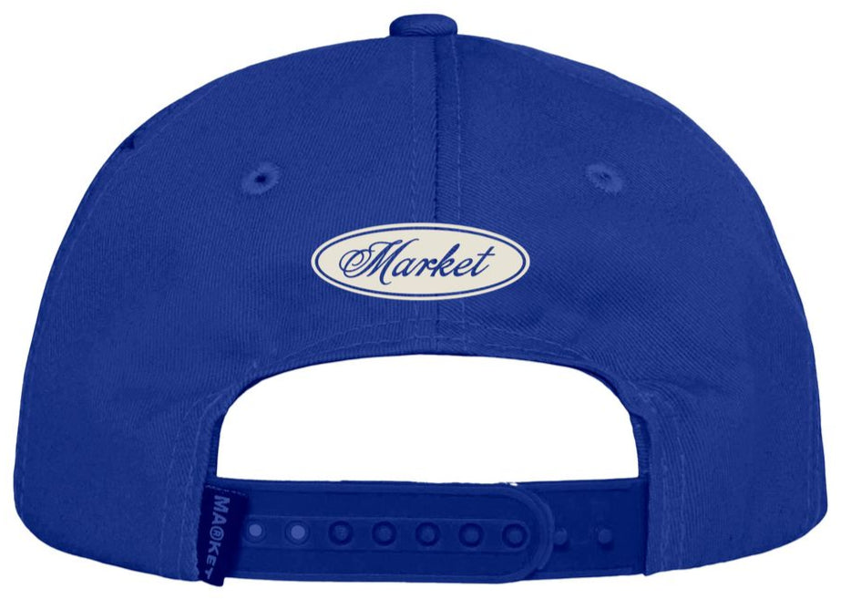 MARKET - STALLION 5 PANEL HAT - DAZZLING BLUE