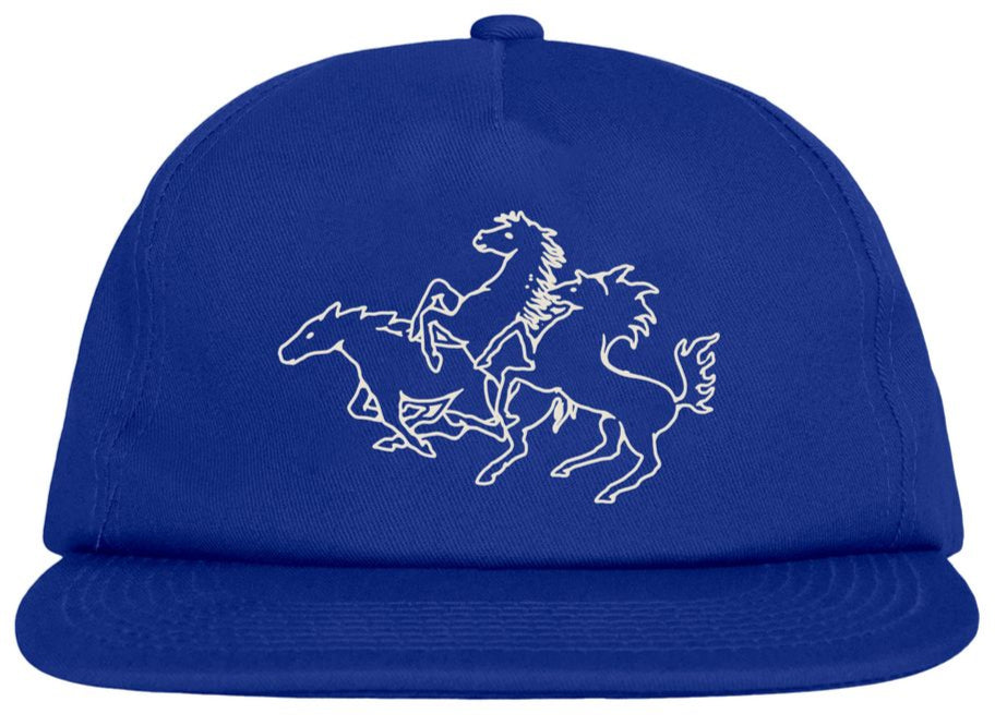 MARKET - STALLION 5 PANEL HAT - DAZZLING BLUE