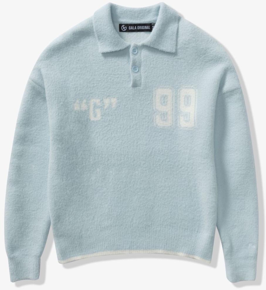 GALA - M.O.B. MOHAIR SWEATER - LIGHT SKY BLUE