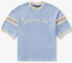 GALA - SUPERSTAR JERSEY TEE - JORDY BLUE/IVORY/TAN