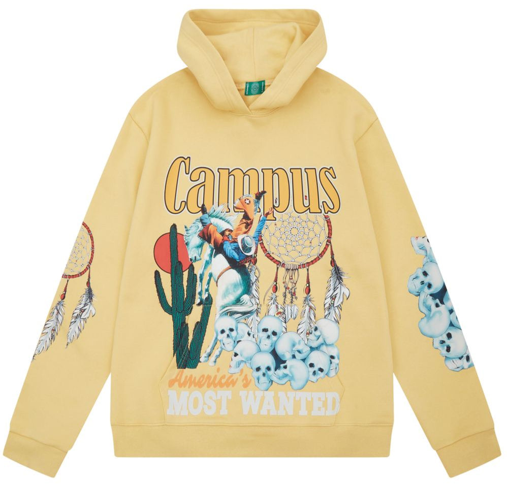 CAMPUS - OUTLAW HOODIE - MUSTARD