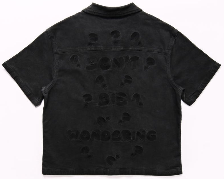 ELEMENTS OF ARTS - "Wondering" Work Shirt - WASHED GREY