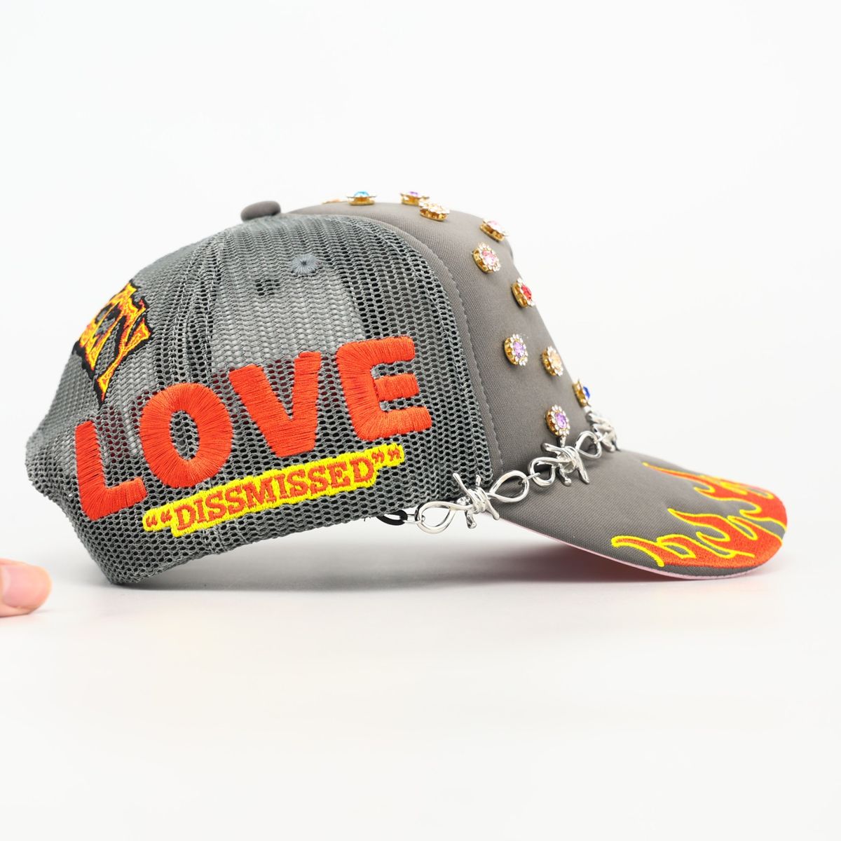 TOXICITY - LOVE HARD TRUCKER - GREY