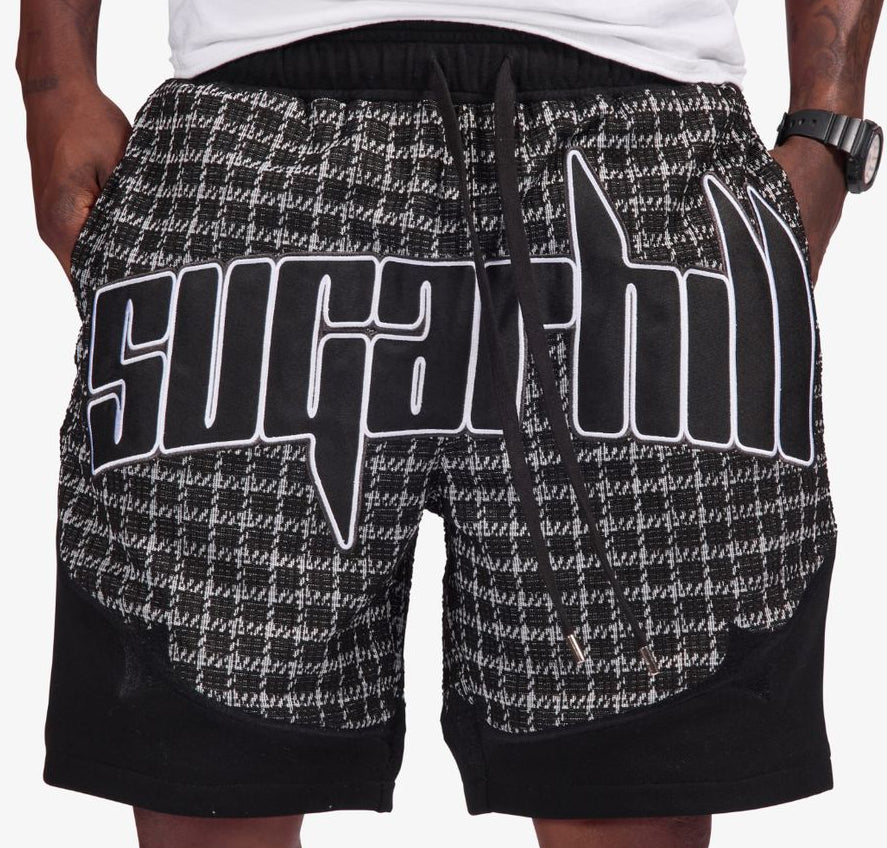 SUGAR HILL - “SONAR” SHORTS - (BLACK/BLACK)