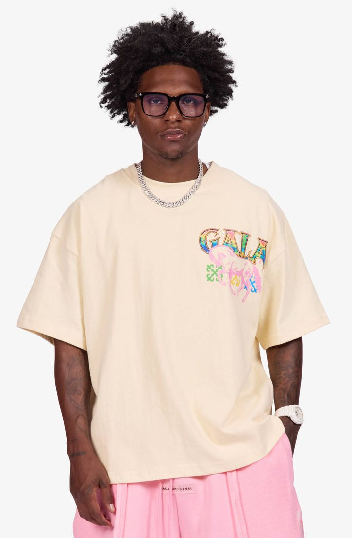 GALA - "FAIRYTALE" TEE - (CREAM)