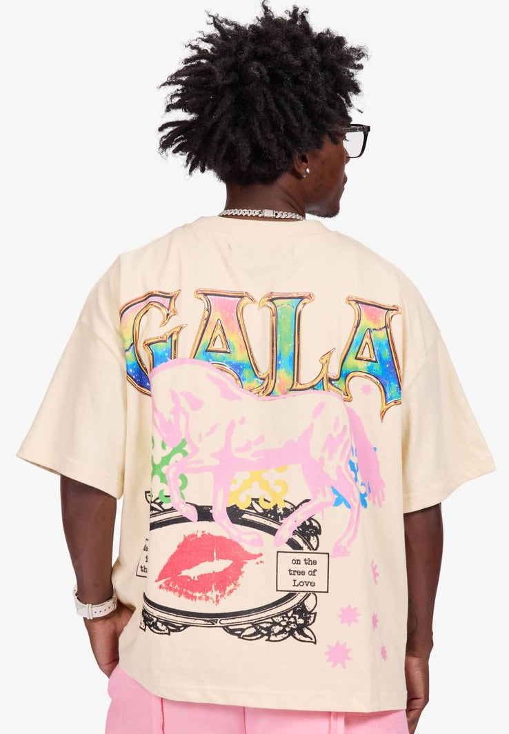 GALA - "FAIRYTALE" TEE - (CREAM)