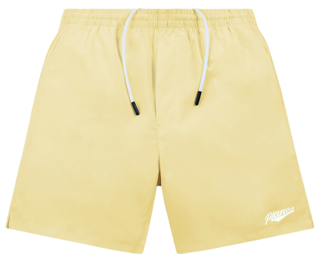 PAPER PLANES - Bartender Tee and Planes Boardshort - Mellow Yellow