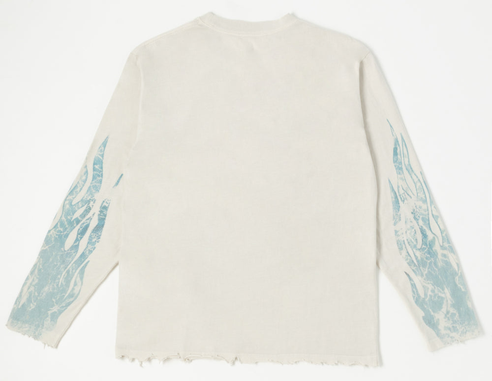 BLDG4 - LIT LS KNIT BLDG4 - ANTIQUE WHITE