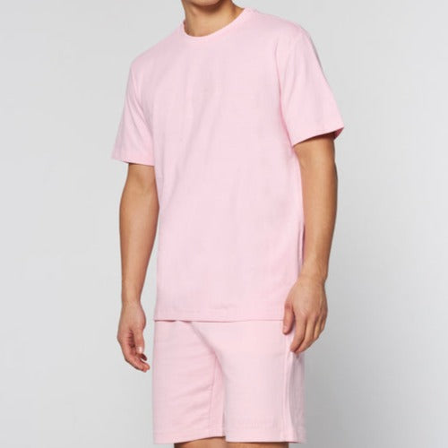 SERGIO TACCHINI - FINE SHORT AND SHIRT SET - PINK