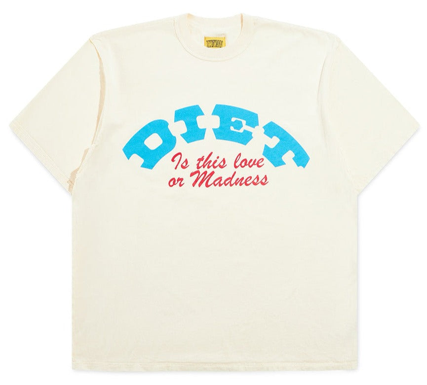 DIET STARTS MONDAY - Madness Tee - Antique White