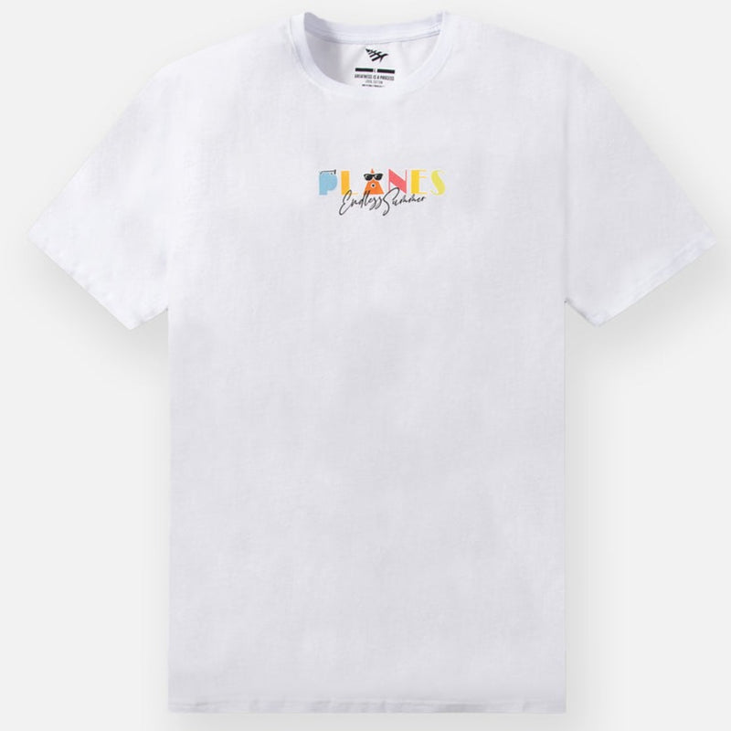 PAPER PLANES - P.E.S. Tee - WHITE