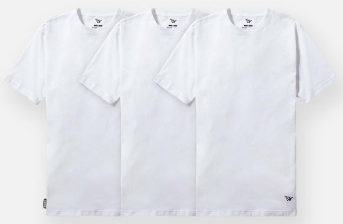 PAPER PLANES - Essential 3 Pack Tee - White