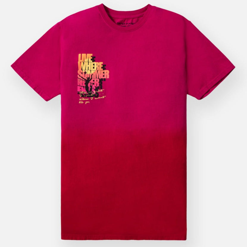 PAPER PLANES - Endless Summer Tee - Pink Sky