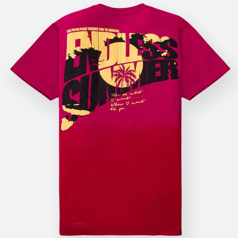 PAPER PLANES - Endless Summer Tee - Pink Sky