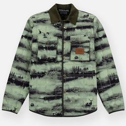 PAPER PLANES - Into the Wild Quilted Shirt Jacket - The Wild Print