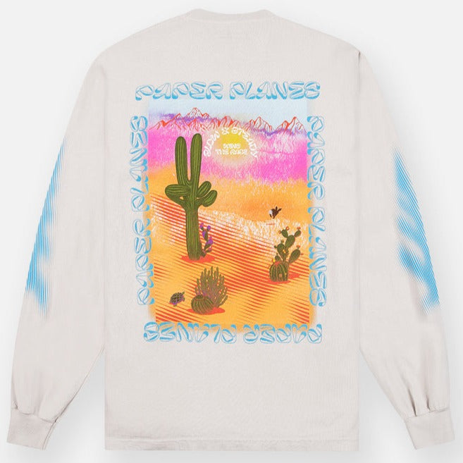 PAPER PLANES - Slow and Steady Long Sleeve Tee - VAPOR