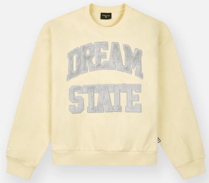 PAPER PLANES - Dream State Crewneck - LEMON CREAM