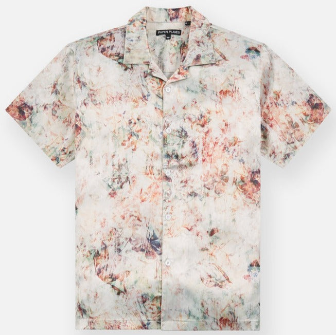 PAPER PLANES - Wallpaper Floral Resort shirt and short - Multi