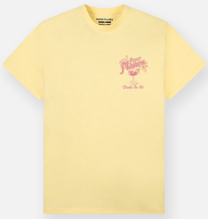 PAPER PLANES - Bartender Tee and Planes Boardshort - Mellow Yellow