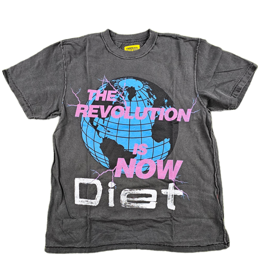 DIET STARTS MONDAY - Revolution Tee - Vintage Black