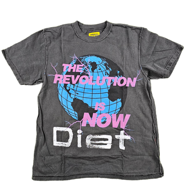 DIET STARTS MONDAY - Revolution Tee - Vintage Black