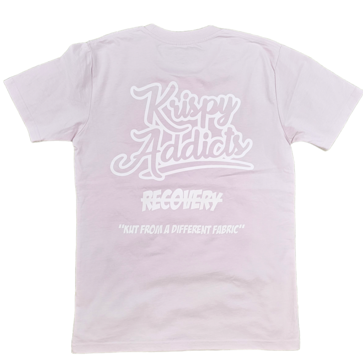 KRISPY ADDICTS - BACK TATT - LAVENDER (ORCHID)/WHITE