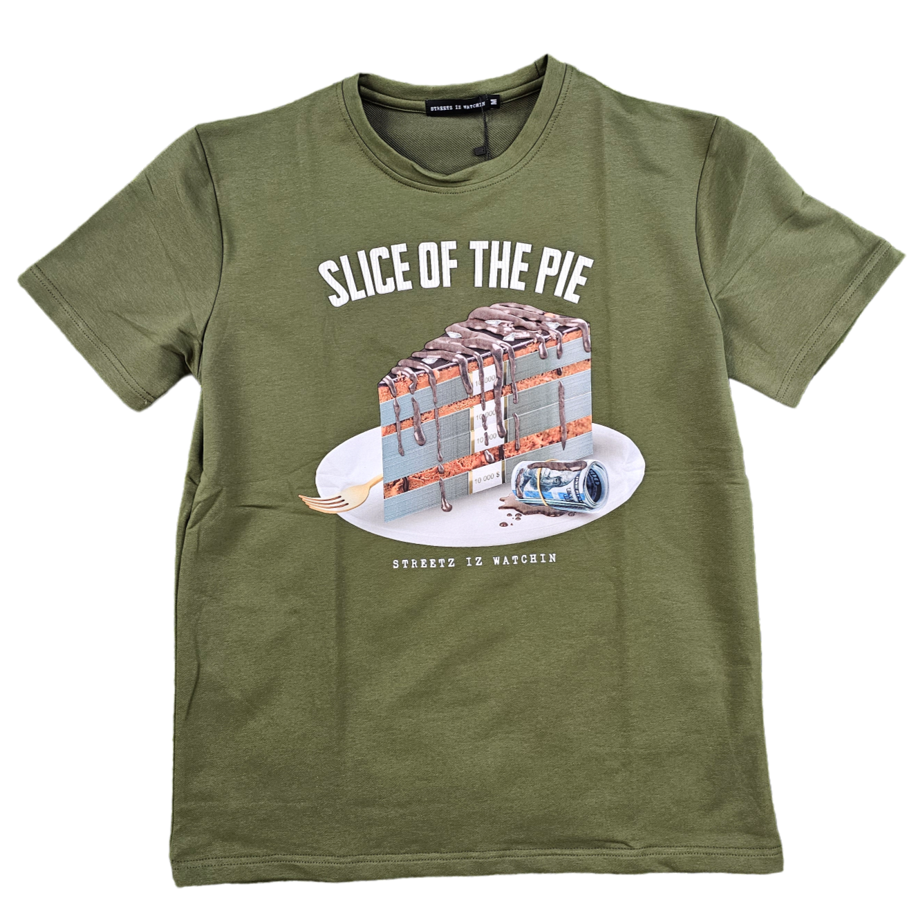 STREETZ IZ WATHIN - SLICE OF THE PIE - OLIVE