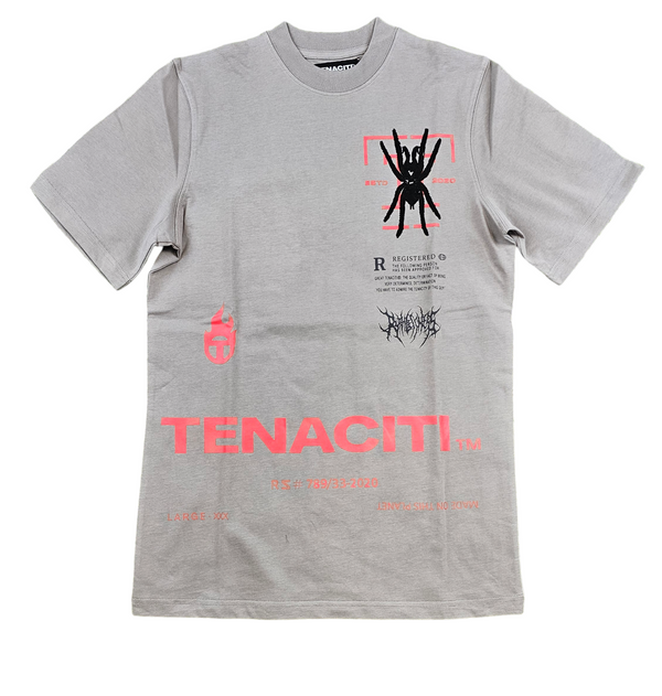 TENACITI -Staple 2 tee (Nu Spider) - GREY