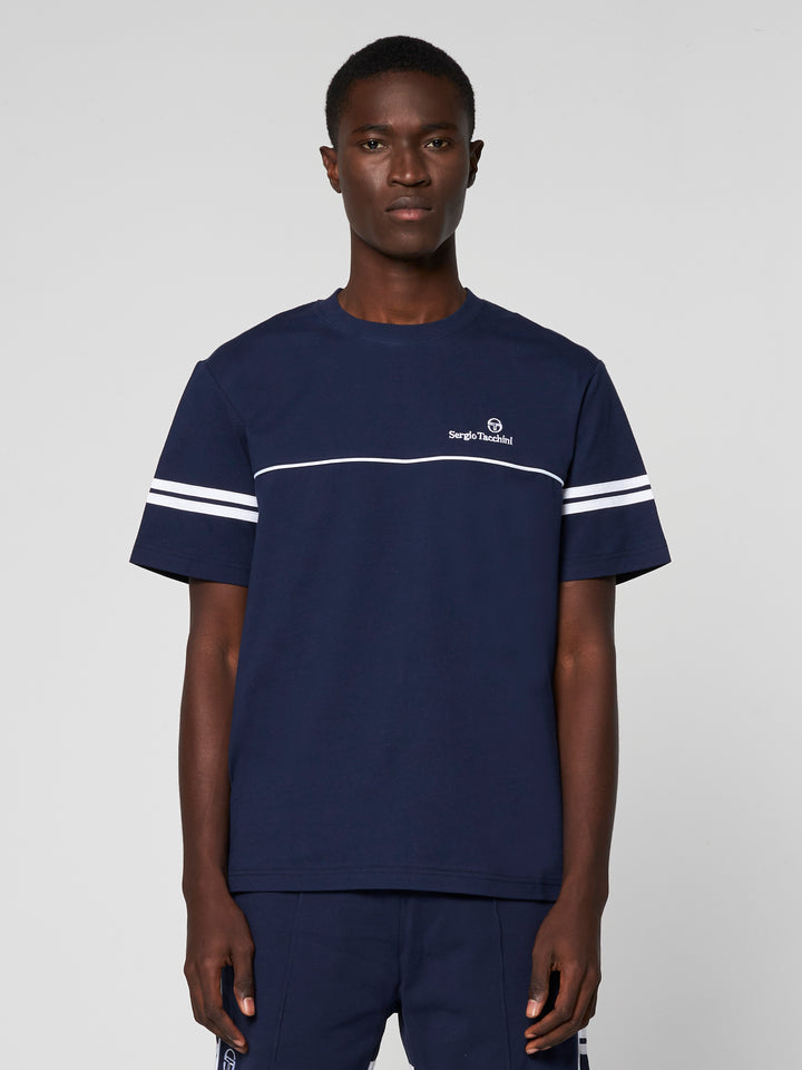 SERGIO TACCHINI - ORION TEE & SHORT -  MARITIME BLUE