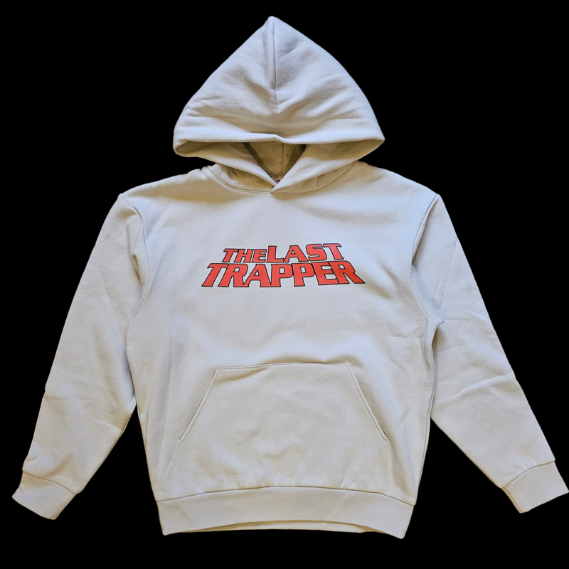 KRISPY ADDICTS - THE LAST TRAPPER HOODIE - CREAM