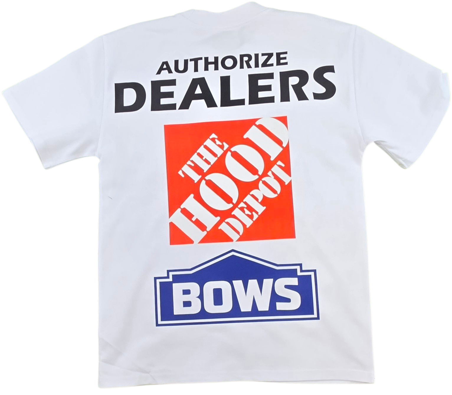 KRISPY ADDICTS - TRAP ON TOOLS OVERSIZED HEAVY TEE - WHITE