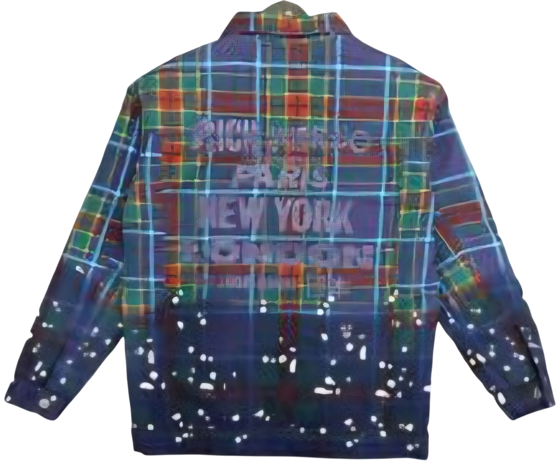 RICH WIERDO - PLAID JACKET - BLUE